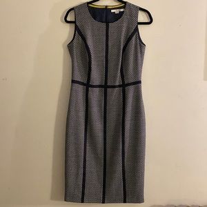 Boden Long Wool Shift Dress